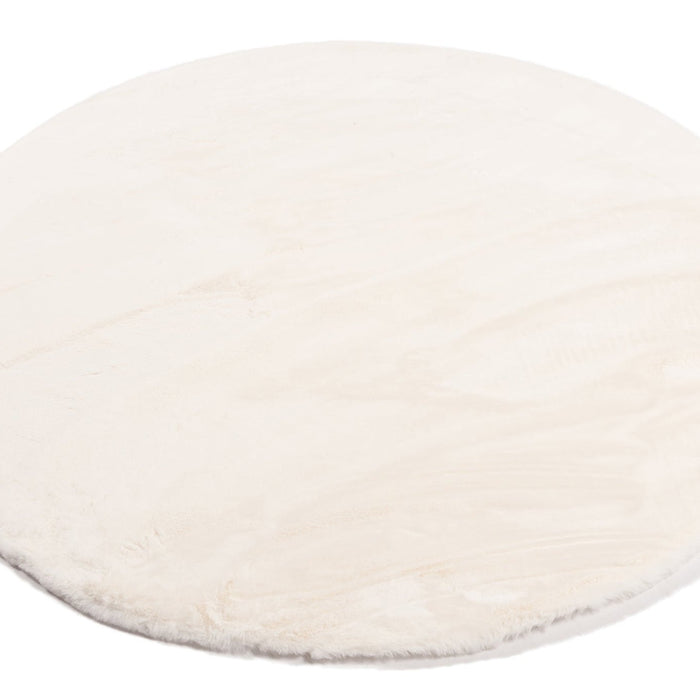 Hoomlife Plush vloerkleed kleur 11 Wit detail 3