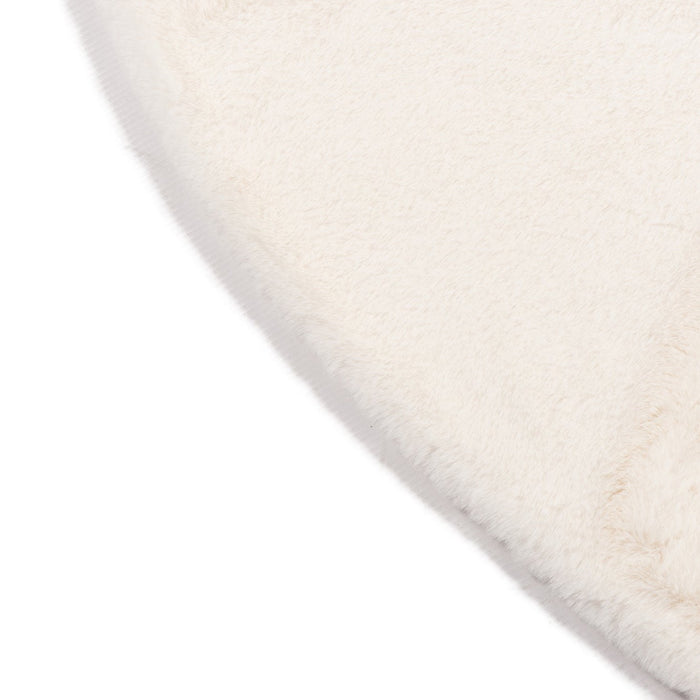 Hoomlife Plush vloerkleed kleur 11 Wit detail 9