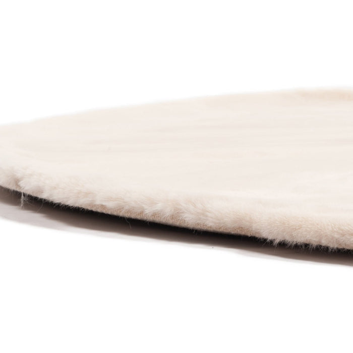 Hoomlife Plush vloerkleed kleur 12 Wit detail 6