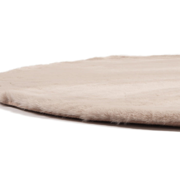 Hoomlife Plush vloerkleed kleur 13 Bruin detail 6
