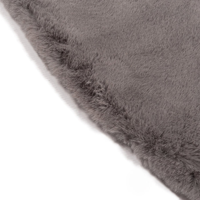 Hoomlife Plush vloerkleed kleur 23 Taupe detail 4