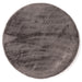 Hoomlife Plush vloerkleed rond kleur 23 Taupe