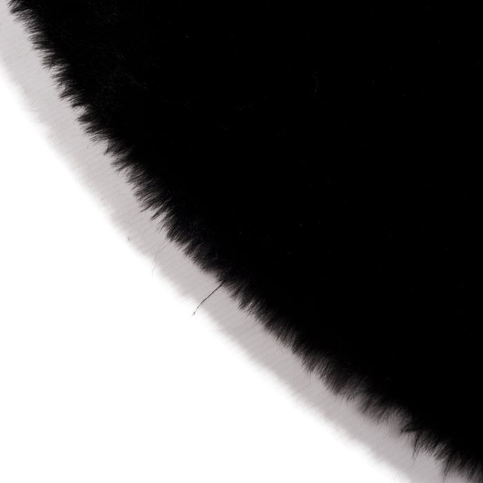Hoomlife Plush vloerkleed kleur 25 Zwart detail 7