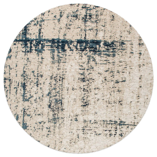 Mart Visser Prosper vloerkleed rond kleur 37 Blauw