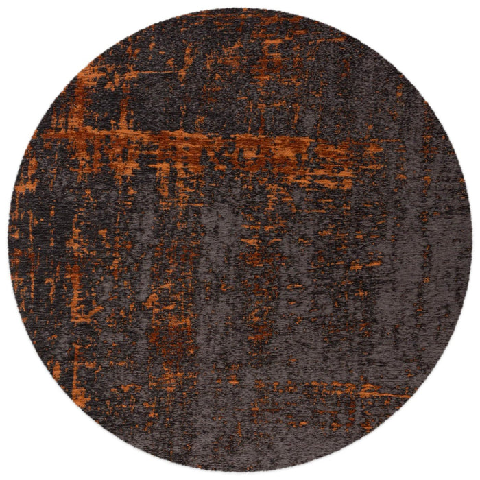 Mart Visser Prosper vloerkleed rond kleur 65 Oranje