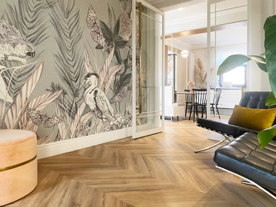 mFLOR 41214 Parva Oak Piedmont | Visgraat PVC | Dryback
