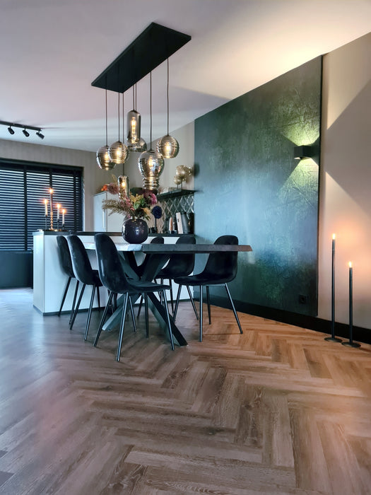 mFLOR 41216 Parva Oak Liguria | Visgraat PVC | Dryback