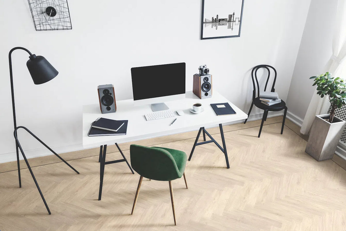 Beautifloor Cite Rennes | Visgraat PVC | Dryback Plak PVC | sfeerbeeld 1