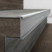 Trapprofiel 22x62mm | RVS geborsteld | voor laminaat 7 tot 9.5 mm