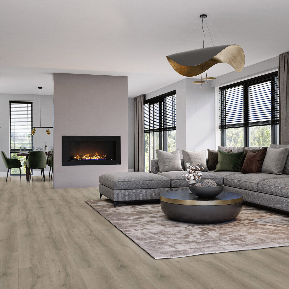 Sfeerbeeld Vivafloors 6880 | Eiken | Click PVC Rigid