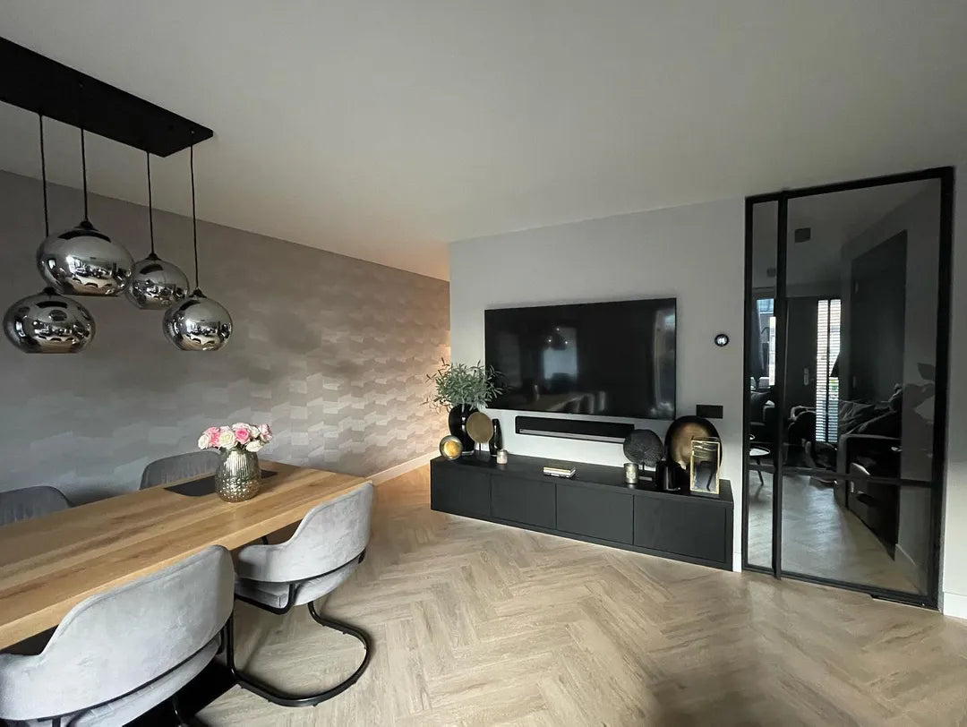 Sfeerbeeld Vivafloors 8360 | Visgraat | Lijm PVC Dryback