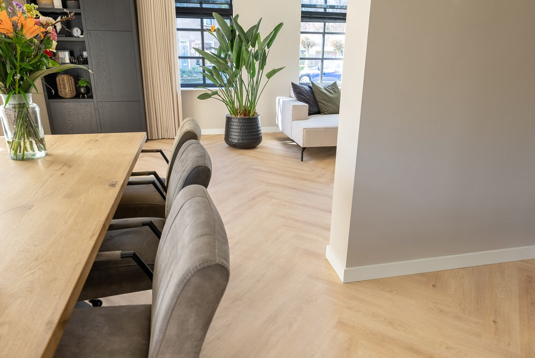 Floer Cetus Crème - Walvisgraat Dryback Plak PVC