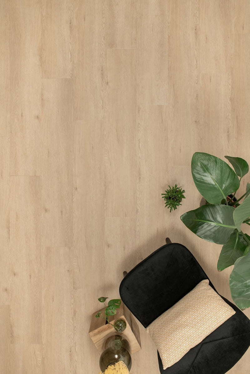 Staal van Floer Garda Grijsbeige - Dryback Plak PVC