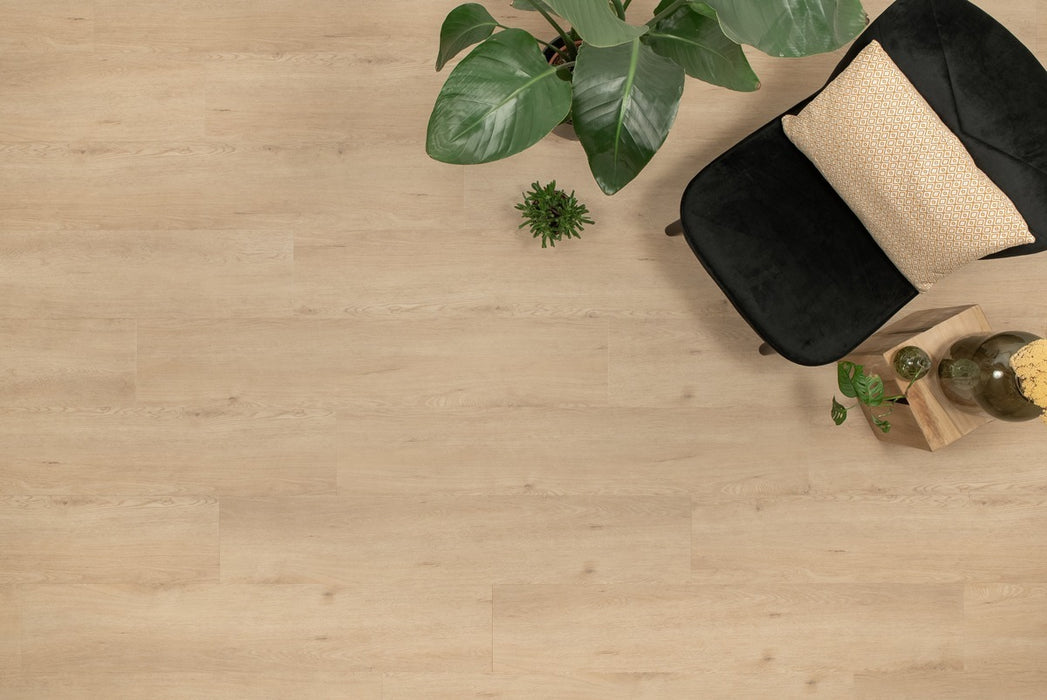 Floer Garda Grijsbeige - Dryback Plak PVC