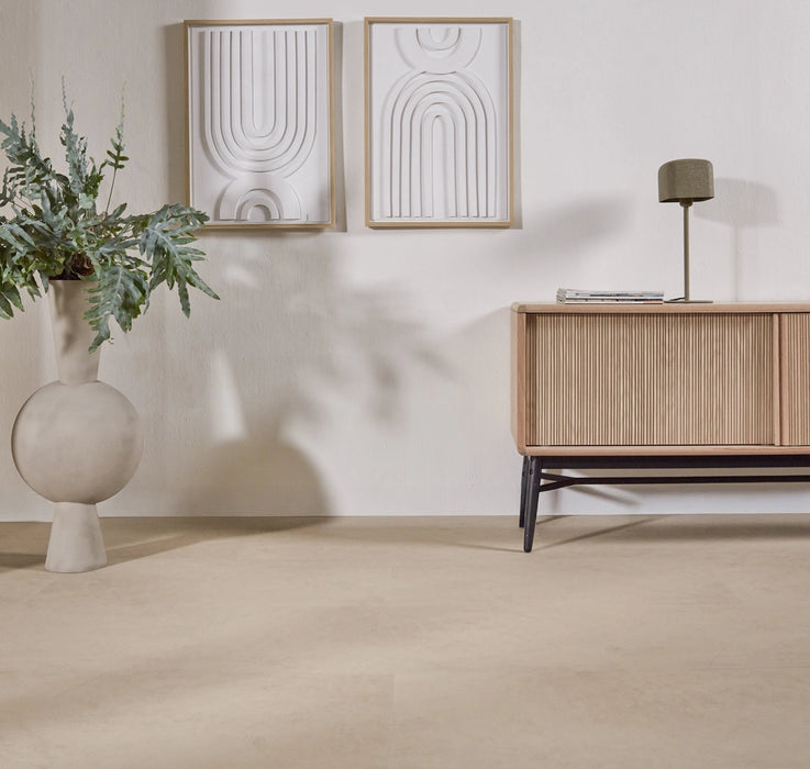 Floer Betonlook Beige - Tegel Click PVC