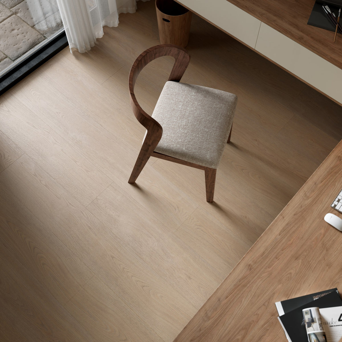 Sfeerbeeld Belakos Terreno Plank 610 - Dryback Plak PVC