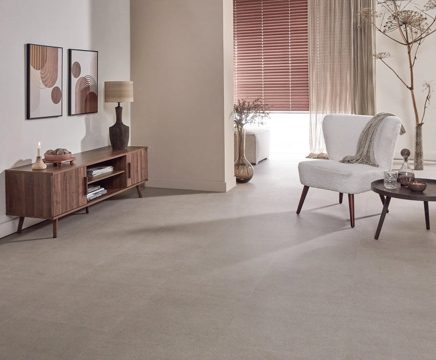 Floer Betonlook Greige - Tegel Dryback Plak PVC