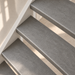 beton traprenovatie, open trap, detail schuin van boven