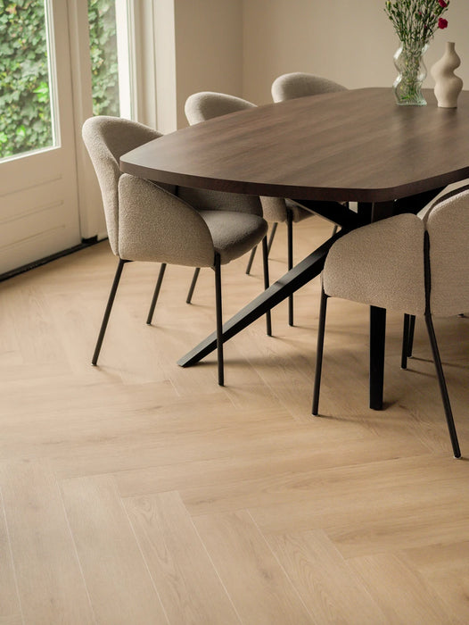 Floer Bryde Bruin - Walvisgraat Dryback Plak PVC