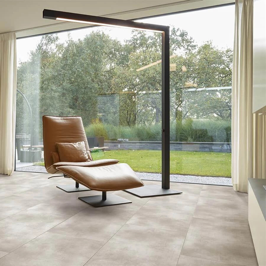 COREtec Naturals Tile Serie 1901 Everest | Tegel 90 x 47 cm | Click PVC | sfeerbeeld 1