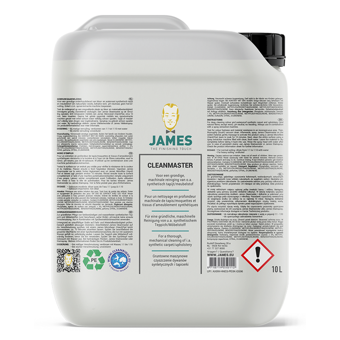 James Cleanmaster Reiniger 10 Liter