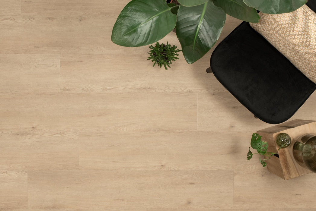 Floer Garda Grijsbeige - Dryback Plak PVC