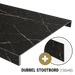 Otium PVC Dubbeltrede Set 150x62 cm - Eldor