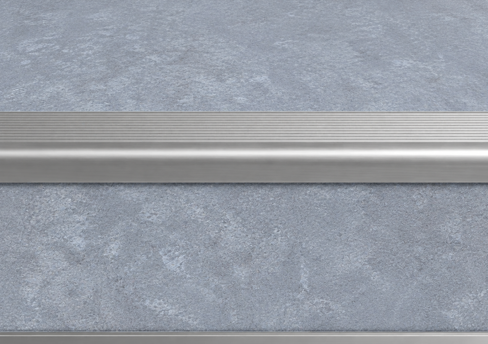 Douwes Dekker PVC Trap Slab - Bitterkoek - Detail trapprofiel