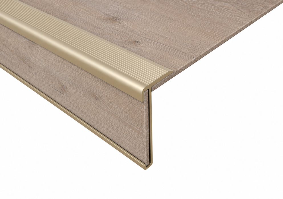 Douwes Dekker PVC Traptreden Set voor 4 treden - Boterkoek UM - Perspectiefdetail
