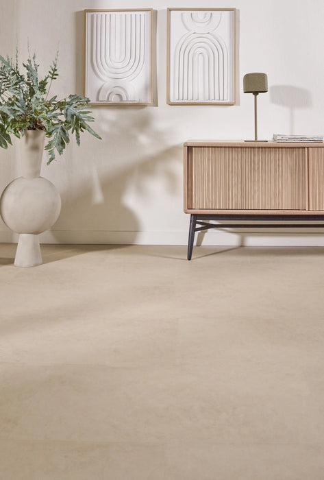 Floer Betonlook Beige - Tegel Click PVC