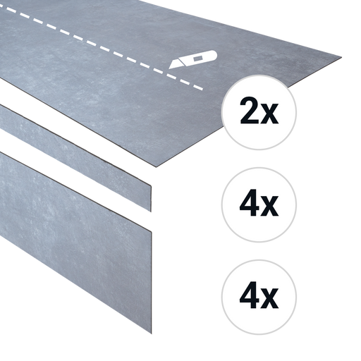 Douwes Dekker PVC Traptreden Set voor 4 treden - Bitterkoek