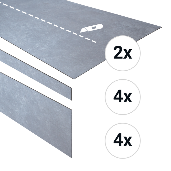 Douwes Dekker PVC Traptreden Set voor 4 treden - Bitterkoek