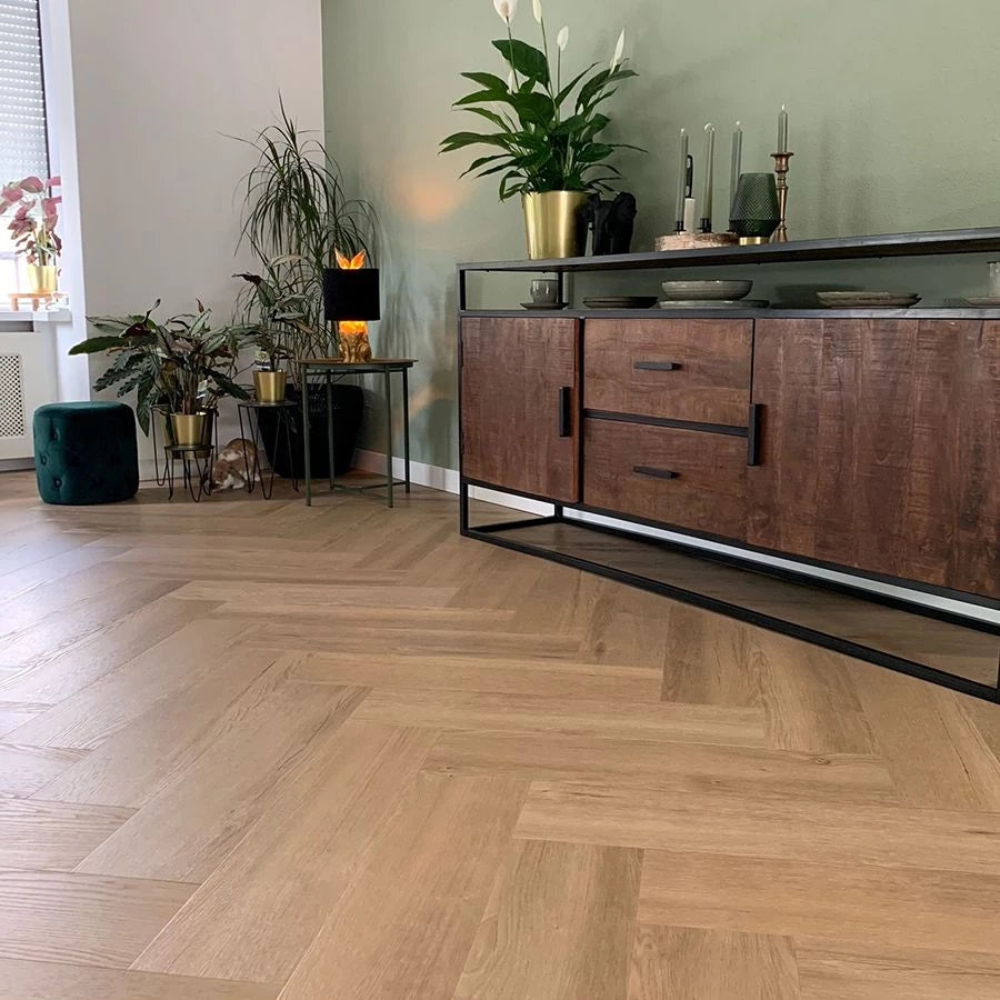 Douwes Dekker | Visgraat Boterkoek | Plak PVC Dryback | sfeerbeeld 1