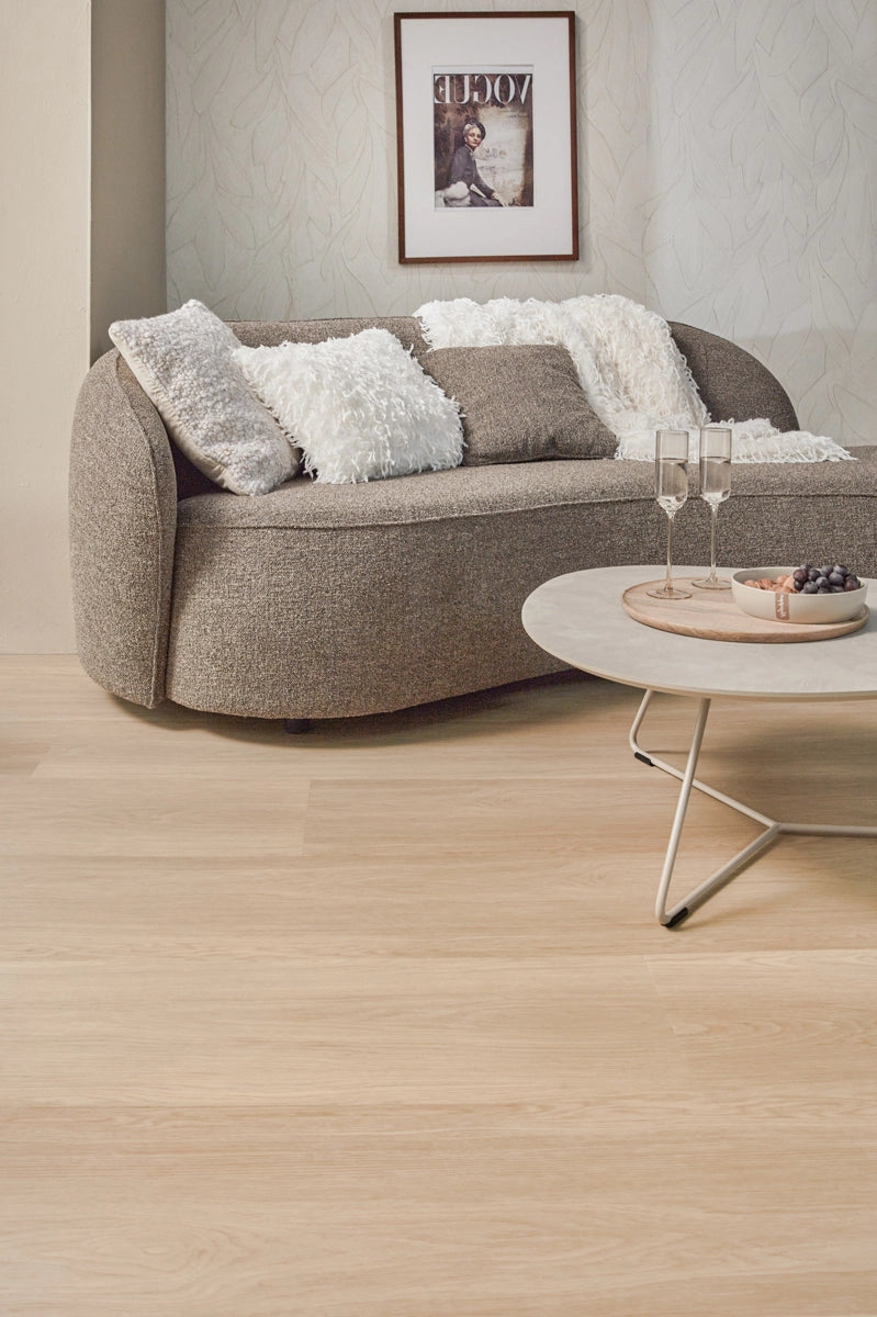 Staal van Floer Landhuis Natuur Eik - Click PVC
