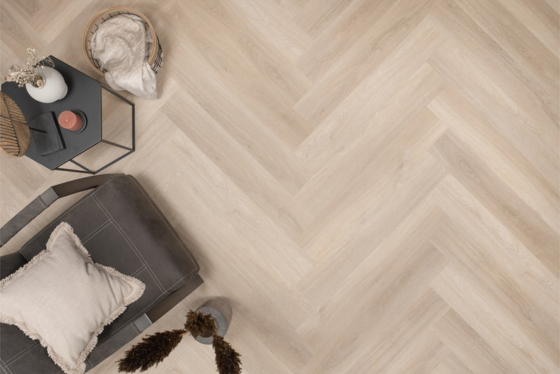Staal van Floer Orka Onbehandeld - Walvisgraat Click PVC