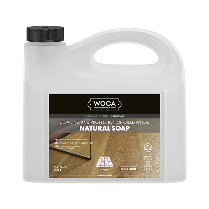 WOCA Natural Soap Natuurzeep Extra Wit