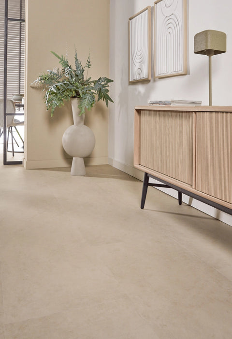 Floer Betonlook Beige - Tegel Click PVC