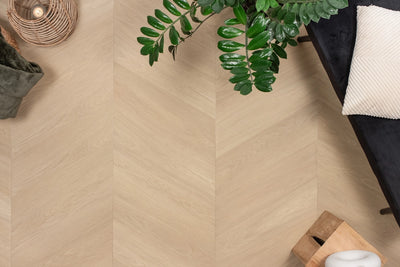 Floer Natuur Eiken - Hongaarse Punt PVC