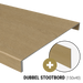 Otium PVC Dubbeltrede Set 150x62 cm - Velora