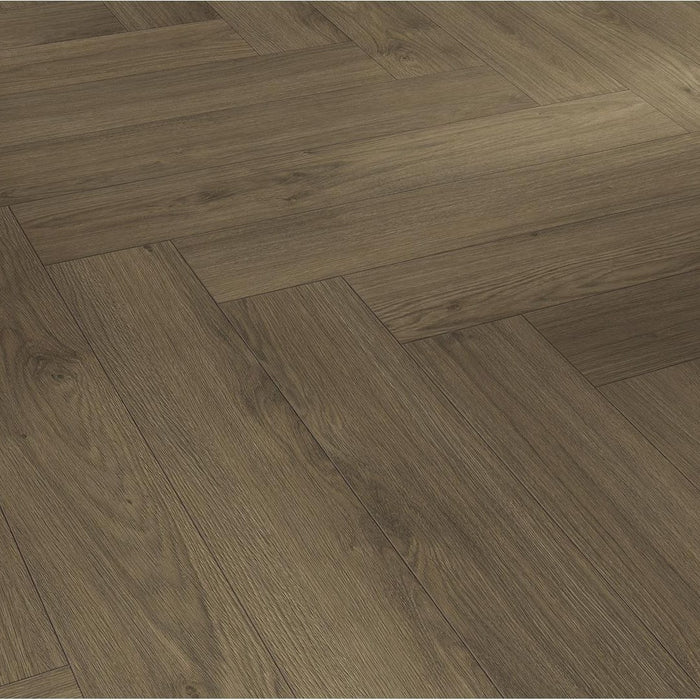 PARADOR Trendtime 3 Oak Mont Blanc Dark Brown - Visgraat Laminaat