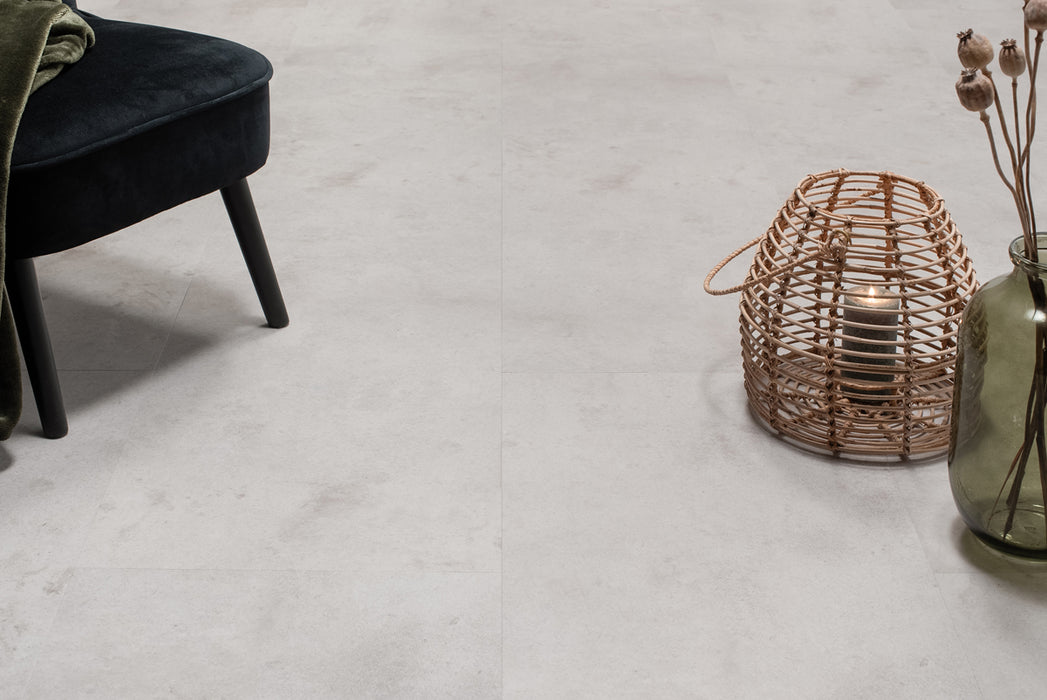 Floer Betonlook Lichtgrijs - Tegel Click PVC