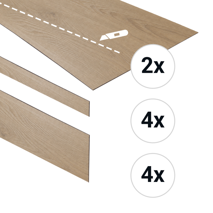 Otium PVC Traptreden Set voor 4 treden - Velora
