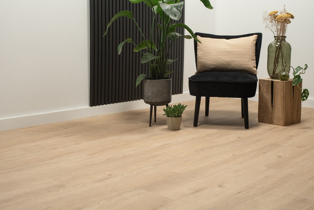 Floer Garda Grijsbeige - Dryback Plak PVC