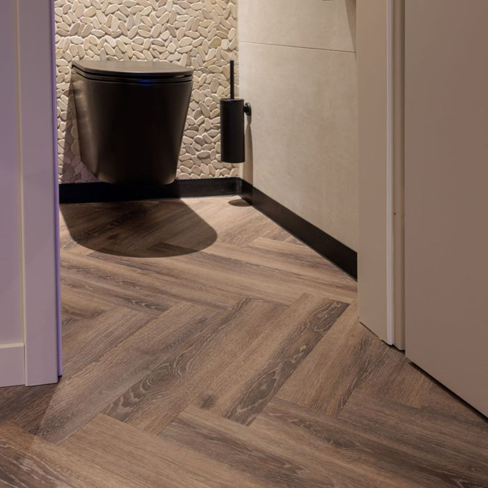 mFLOR 41217 Parva Oak Lombardia | Visgraat PVC | Dryback