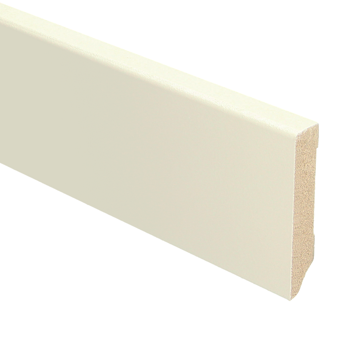 Moderne MDF plint | Katoen / 15 x 70 millimeter