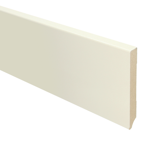 Moderne MDF plint | Katoen / 15 x 120 millimeter