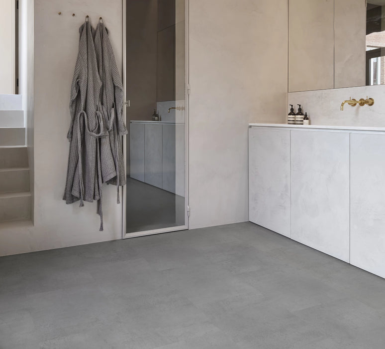 COREtec Essentials Tile Series Polished Concrete 95 | Tegel 60 x 45 cm | Click PVC