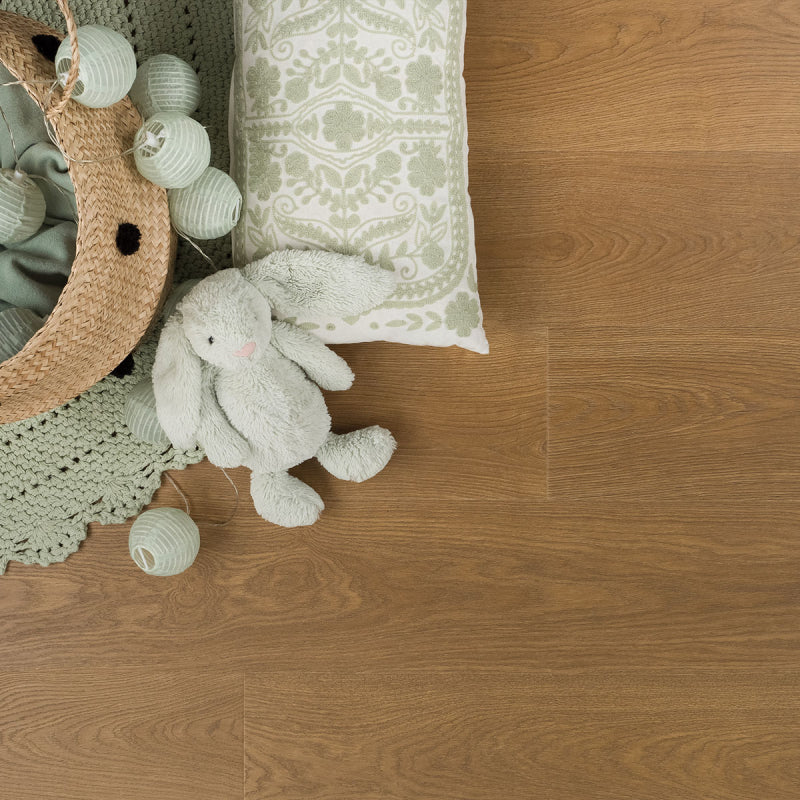 Solide plank Salie | Douwes Dekker | Pressed bevel 4V-Groef | sfeerbeeld 2