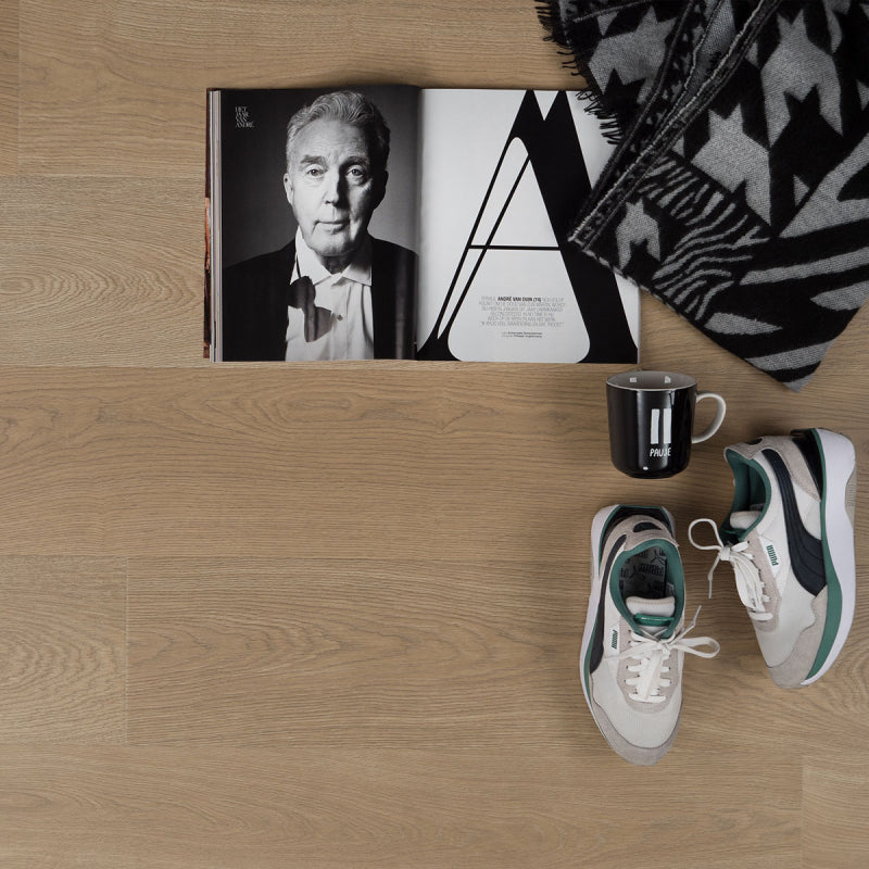 Solide plank Kervel | Douwes Dekker | Pressed bevel 4V-Groef | sfeerbeeld 1