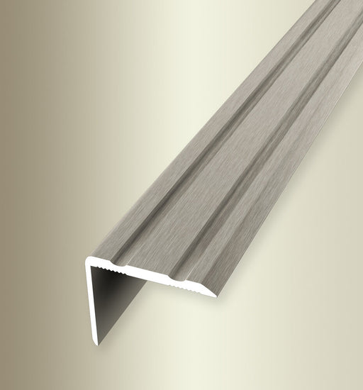 Hoekstrip 20x24mm | RVS Geborsteld / Zelfklevend / 100 cm